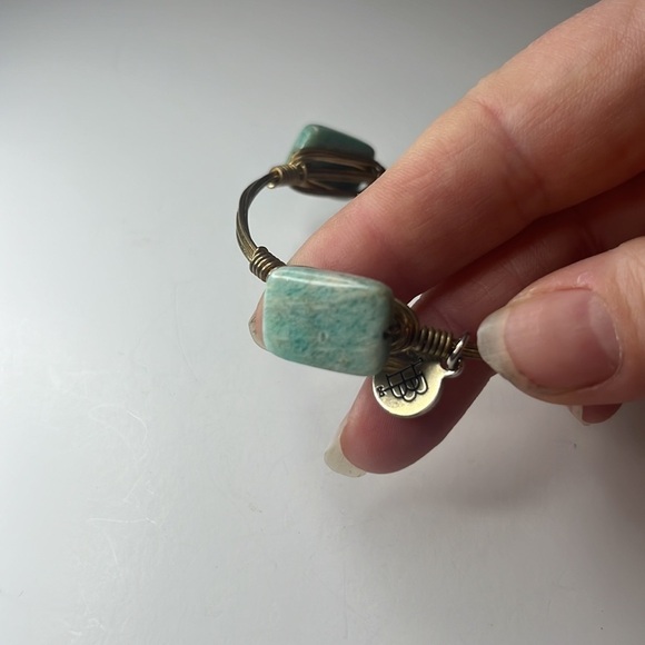 BOURBON and Bowties Aqua Bangle - Picture 7 of 10